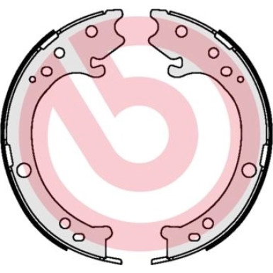 S 28 517 Bremsbackensatz, Feststellbremse ESSENTIAL LINE