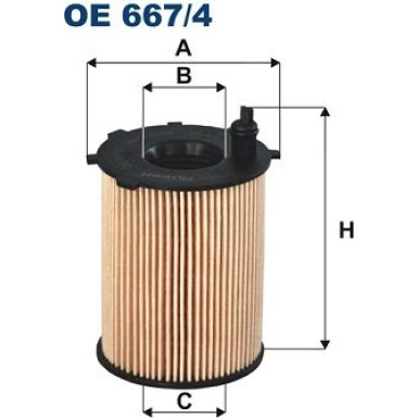 FILTRON Ölfilter OE 667/4 FILTRON Ölfilter OE 667/4