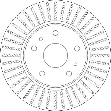 89 481 036 Bremsscheibe VA | SUZUKI SX4 06 | DF6684