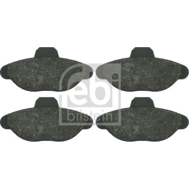 FEBI BILSTEIN Bremsbeläge | 16082