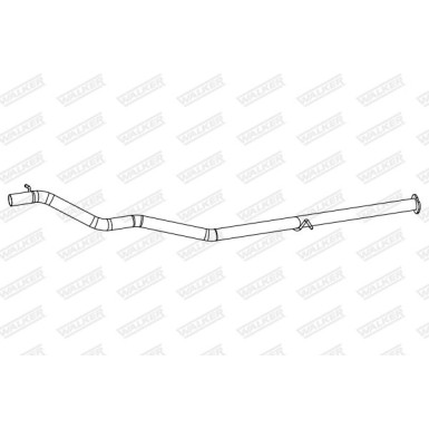 65 / ABGASROHR | VOLVO V70,XC70 07 | 10881