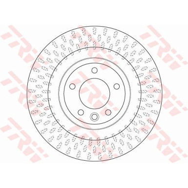 52 482 018 Bremsscheibe HA LAND ROVER Range Rover 12 TRW SINGLE DF6528S