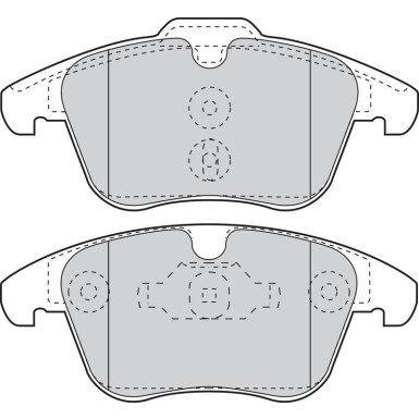 VALEO Bremsbeläge 302124