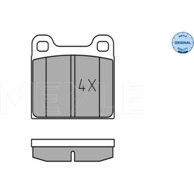Bremsbelagsatz Db T. W123 | 252103515