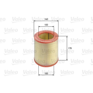 VALEO Luftfilter | 585618