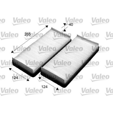 VALEO Innenraumfilter | 715531