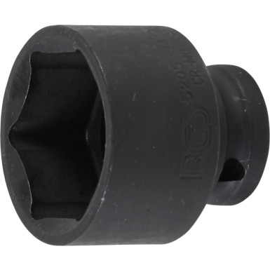 BGS Kraft-Steckschlüssel-Einsatz Sechskant | Antrieb Innenvierkant 12,5 mm (1/2"""") | SW 34 mm | 5205-34
