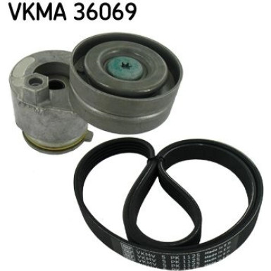 SKF Keilrippenriemensatz VKMA 36069