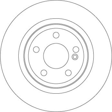 15 482 082 Bremsscheibe HA | MERCEDES A,B-Klasse 10 | DF6634