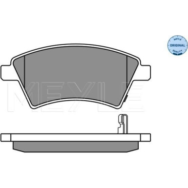 Bremsbelagsatz Fiat P. Sedici 06-/Suzuki Sx4 06- Mit Sensor | 025 243 9116/W