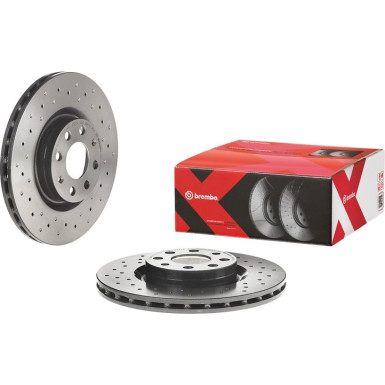 Bremsscheibe VA Xtra | FIAT Punto OPEL Adam, Corsa 06 | 09.4939.3X