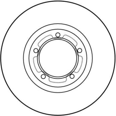 TRW Bremsscheibe DF2786