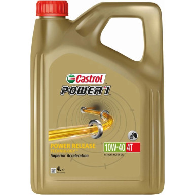 15043F Castrol 4-Takt 10W-40 Power 1 Racing 4 Liter