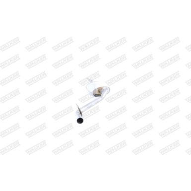 66 / Auspufftopf Hinten | VW Vento Kat, Diesel 8/93 | 18929