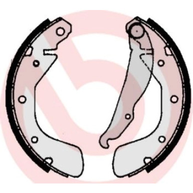 Bremsbackensatz HA OPEL Astra, Corsa 93-02 ESSENTIAL LINE S 59 511