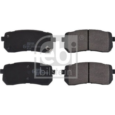 FEBI BILSTEIN Bremsbelagsatz, Scheibenbremse | 116319