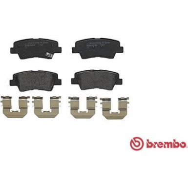 BREMBO Bremsklötze HA | HYUNDAI Elantra KIA Soul 05 | P 30 047
