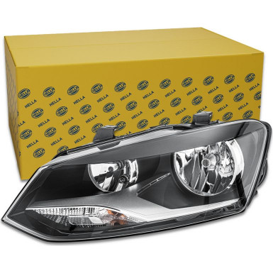 Scheinwerfer L H7/H7 +MOT SCHW/CHR HELLA PQ | VW POLO 6,09-4,14 | 1EE 247 051-011 Scheinwerfer L H7/H7 +MOT SCHW/CHR HELLA PQ | VW POLO 6,09-4,14 | 1EE 247 051-011