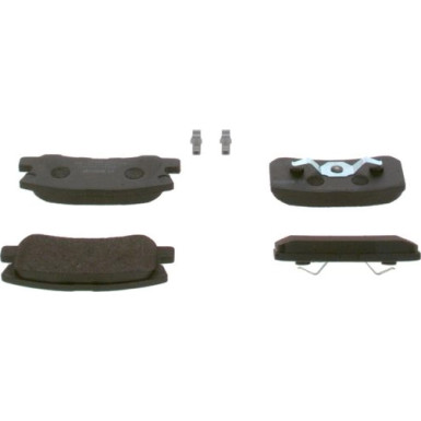 Bremsklötze | MITSUBISHI,CITROEN,JEEP,PEUGEOT | 0 986 424 717