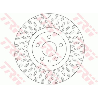 40 481 066 Bremsscheibe VA | FIAT 500L 2012 | DF6522