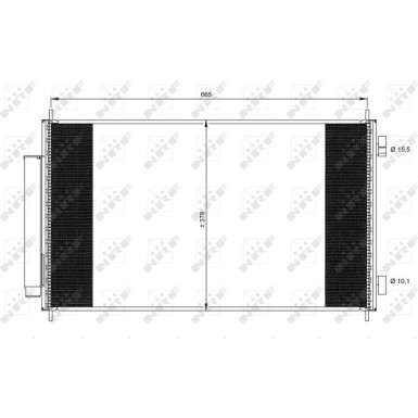 Kondensator, Klimaanlage EASY FIT 35864