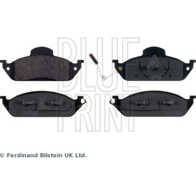 BLUE PRINT Bremsbelagsatz, Scheibenbremse ADU174260