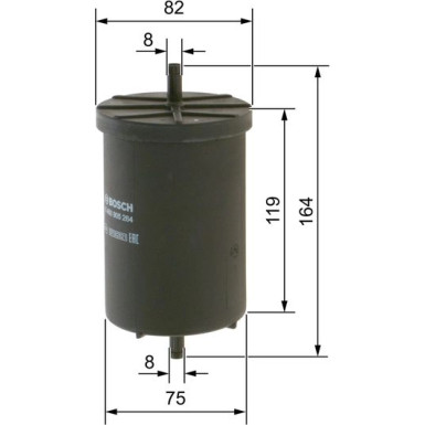 0 450 905 264 Kraftstofffilter