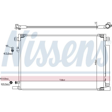 Kondensator PKW | Toyota Camry 17 | 941225