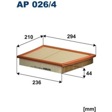 FILTRON Luftfilter AP 026/4