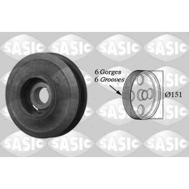 Riemenscheibe, Kurbelwelle | 2156008