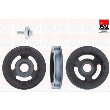 FAI AutoParts Riemenscheibe, Kurbelwelle | FVD1000