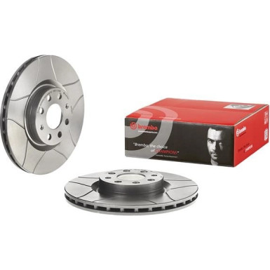 Bremsscheibe VA Brembo Max | FIAT Punto OPEL Corsa, Adam 15 | 09.4939.77