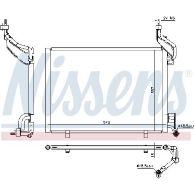 Kondensator PKW | FORD B-MAX/Fiesta/Transit 08 | 940540