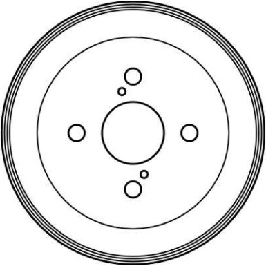 82 472 028 Bremstrommel | TOYOTA Yaris 99 | DB4254