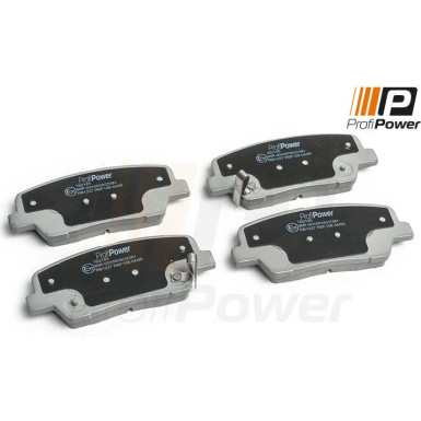 PROFIPOWER Bremsbelagsatz, Scheibenbremse | 1B2145