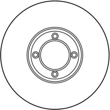 TRW Bremsscheibe | DF1856