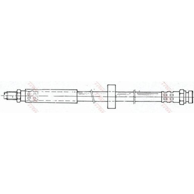 PHD334 Bremsschlauch HA | SAAB 9000 84