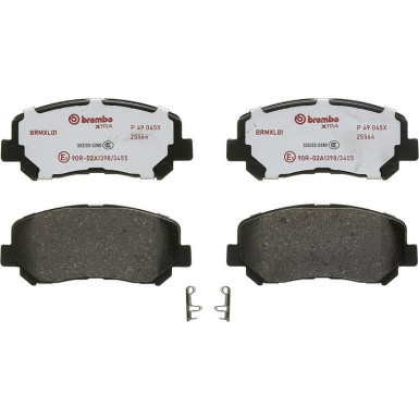 BREMBO Bremsklötze Xtra VA MAZDA CX-5 11 XTRA LINE P 49 045X