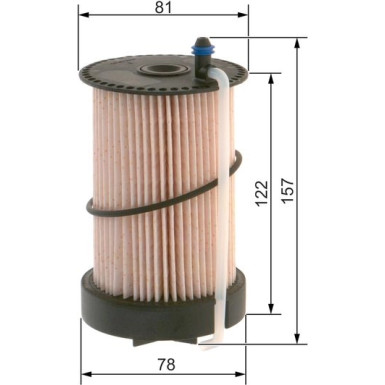 Kraftstofffiltereinsatz | SKODA Octavia,Superb,VW 04 | F 026 402 217 Kraftstofffiltereinsatz | SKODA Octavia,Superb,VW 04 | F 026 402 217