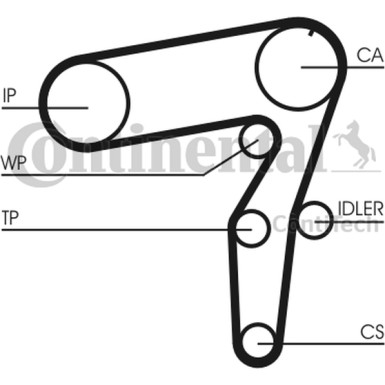 Wasserpumpe + Zahnriemensatz | CT968WP2 Wasserpumpe + Zahnriemensatz | CT968WP2