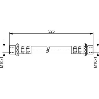 Bremsschlauch | TOYOTA RAV4 | 1987476205 Bremsschlauch | TOYOTA RAV4 | 1987476205