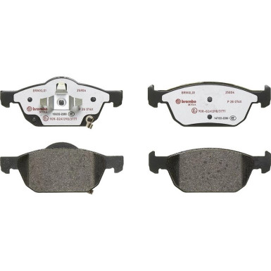 BREMBO Bremsklötze VA | HONDA Civic 12 | P 28 076X