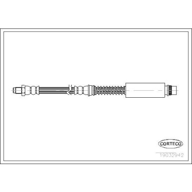 CORTECO Bremsschlauch CORTECO Bremsschlauch