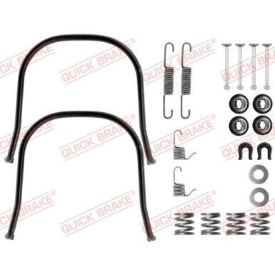 391-0633 Montagesatz f.Bremsbacken | NISSAN Cherry,Sunny 81 | 105-0633