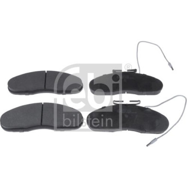 FEBI BILSTEIN Bremsbelagsatz, Scheibenbremse | 116302