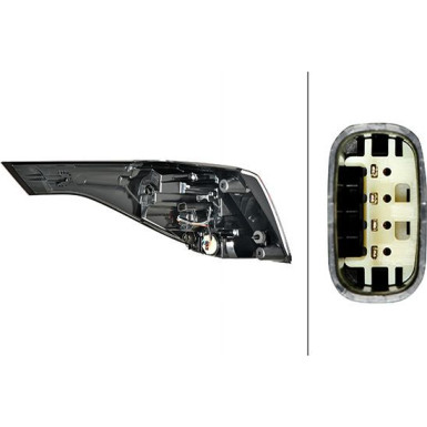 HECKLEUCHTE HELLA | OPEL CROSSLAND 17 | 2SD 015 695-121 HECKLEUCHTE HELLA | OPEL CROSSLAND 17 | 2SD 015 695-121