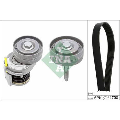 INA Keilrippenriemensatz