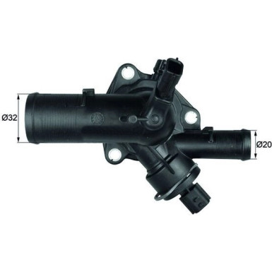 Kennfeldthermostat RENAULT BEHR TM 39 108
