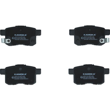 KAMOKA Bremsbelagsatz, Scheibenbremse