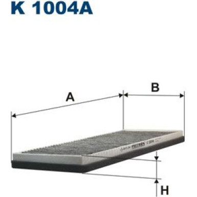 FILTRON Filter, Innenraumluft | K 1004A